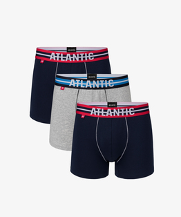 3-PACK Men's boxer shorts Atlantic